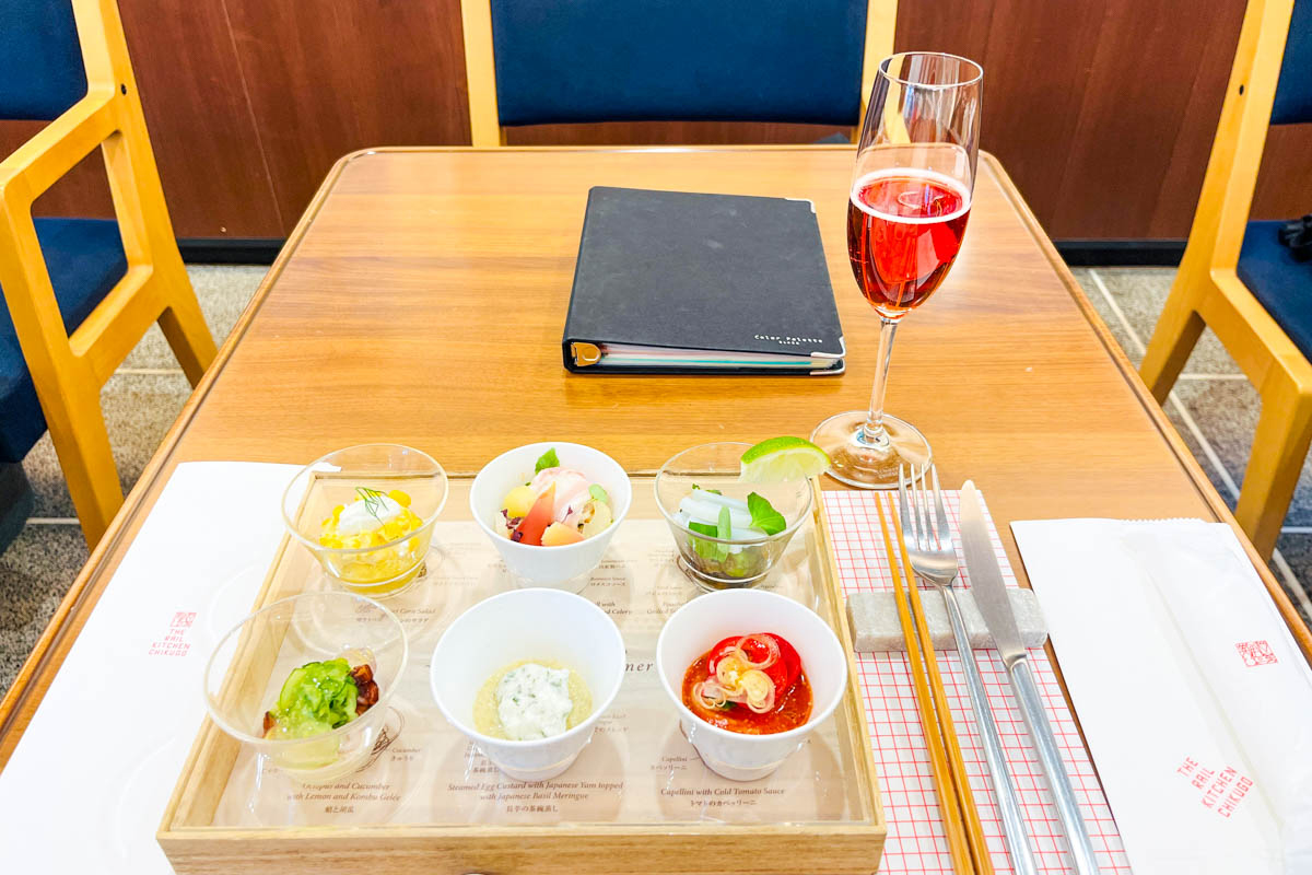 The rail kitchen chikugoのアペタイザー
