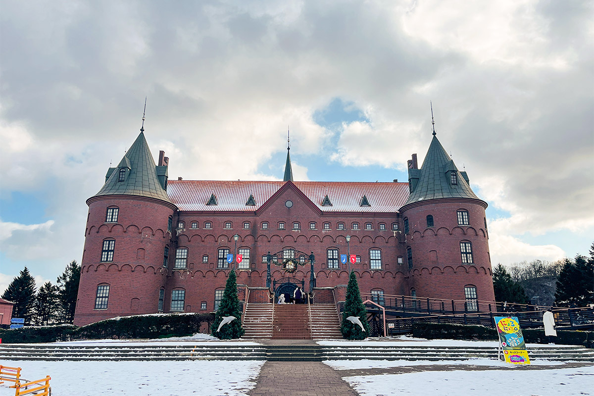登別マリンパークニクスのエントランス
